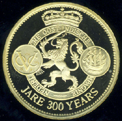 18 Carat SOLID GOLD: Jan van Riebeeck VOC Medallion : 32 grams
