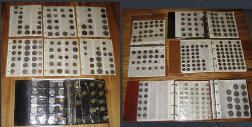 Modern RSA and International Coin Collection in Six (6) Coin Albums plus UK Proof Set