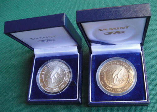 110 Anniversary of the ZASM (Silver and Bronze) issued by SAM