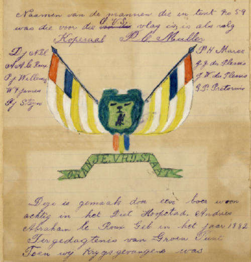 ANGO-BOER WAR : Prisoner of War (P.O.W.) Letters : Green Point Camp