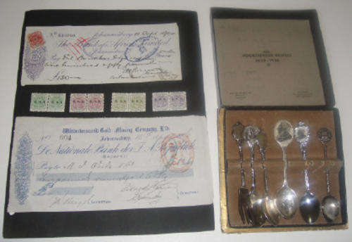 Smal Collection of ZAR, Paul Kruger and Anglo Boer War items ...