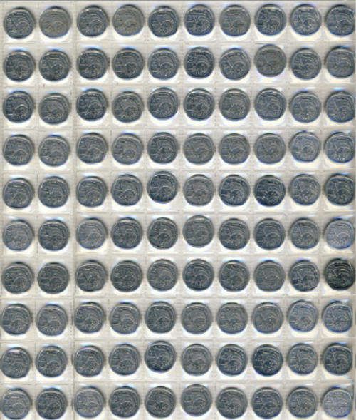 100 x Ten Years of Democracy R2 Coins (2004): Bid Per Coin to take all 100 coins