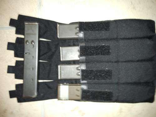 ORIGINAL UZZI MAGAZINES USED BY OPERATOR IN 80 TIES. 6X MAGS INCLUDING ORIGINAL POUCH