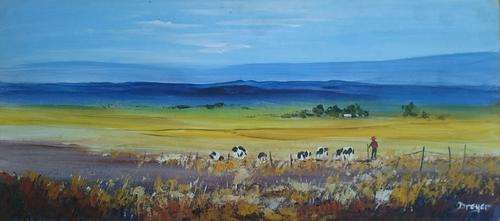 Original ACRYL painting by DREYER