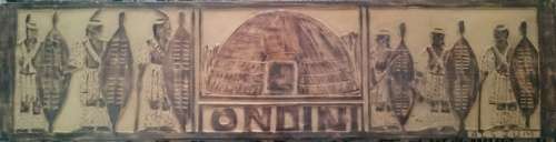 Original ALSZUM wood carved and burned art work