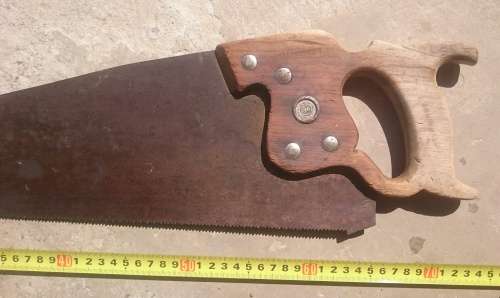 Old DISSTON USA wood saw