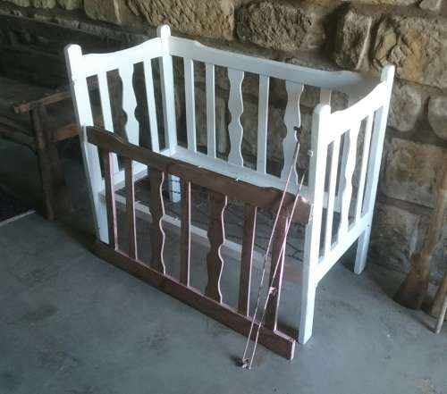 Vintage cot as per photos