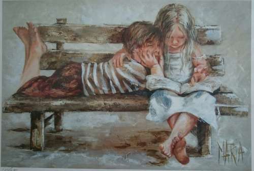 MARIA singed and numbered print