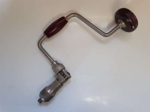 Old vintage brace hand drill