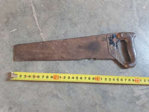 Old vintage saw