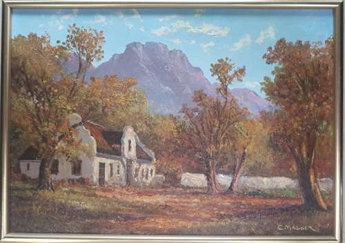 CHARLES MASSER original oil painting