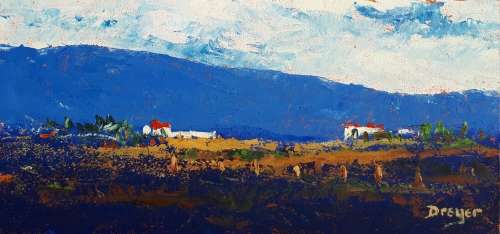 DREYER - original oil painting