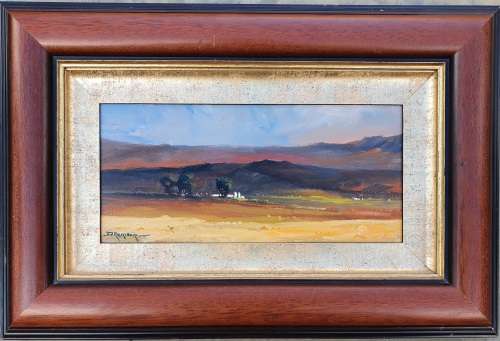Original oil painting by JOHANN VAN RENSBURG