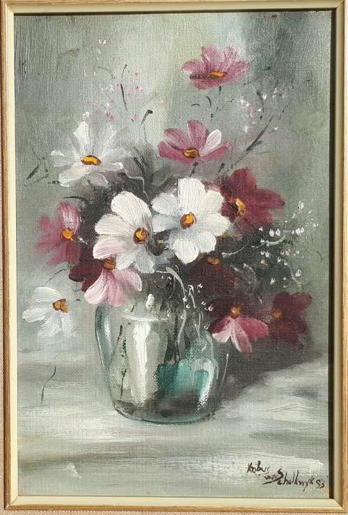 Original oi painting by KOBUS VAN SCHALKWYK