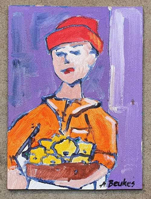Original acrylic painting by A. BEUKES