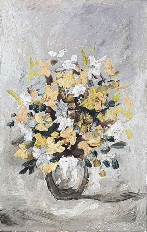 Original oil painting by P van Blommenstein