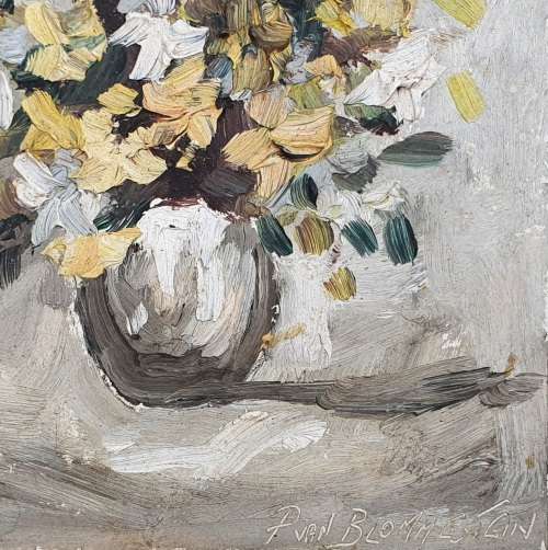 Original oil painting by P van Blommenstein