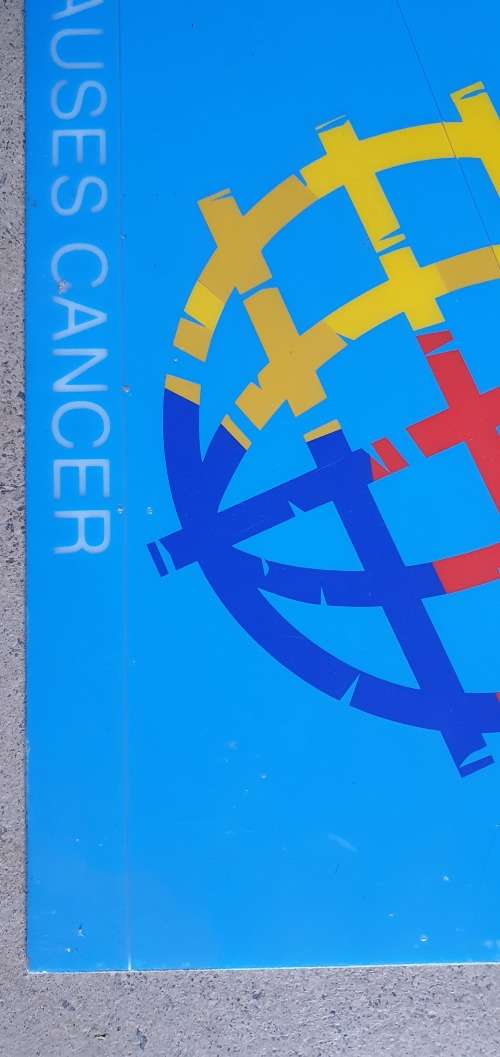 Original Peter Stuyvesant tobacco perspex advertising panel for a light box