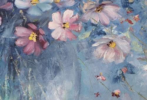 Original oil painting by PIETER BOTHA as per photo