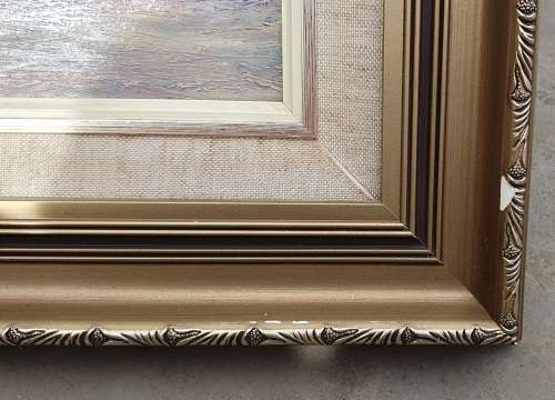 Original oil painting by PIETER BOTHA as per photo