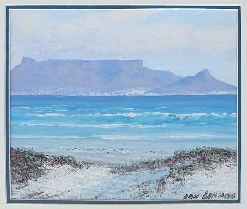 Original oil painting by DON BENZIEN as per photo.