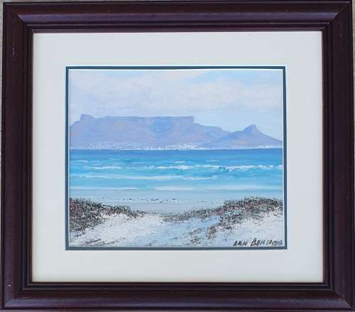 Original oil painting by DON BENZIEN as per photo.