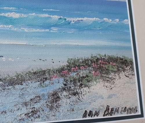 Original oil painting by DON BENZIEN as per photo.