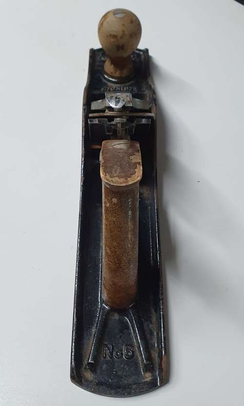 Vintage STANLEY BAILEY no.5 hand plane, made in England as per photo.