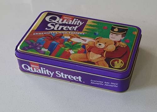 NESTLE Quality Street toffee tin as per photos