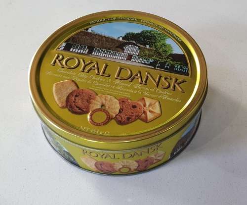 ROYAL DANSK Danish butter cookies tin as per photos