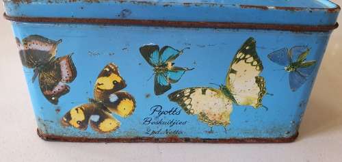 PYOTTS 4 lb biscuits tin as per photos