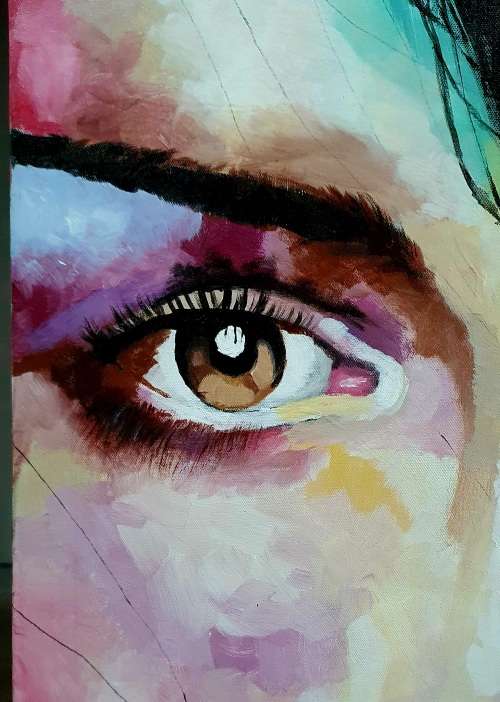 Original acrylic painting as per photos