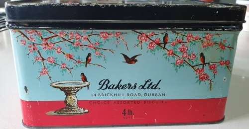Bakers Ltd 4lbs biscuit tin as per photos