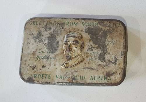OLD Jan Smuts 1940 tin as per photos