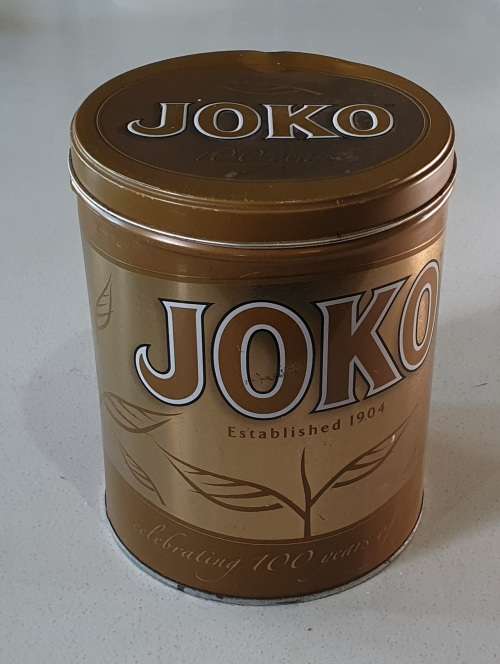Joko tea tin as per photos