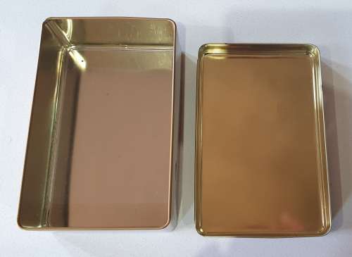 Brown tin as per photos