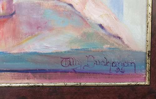 Acryl painting by TILLY BUCHANAN as per photos