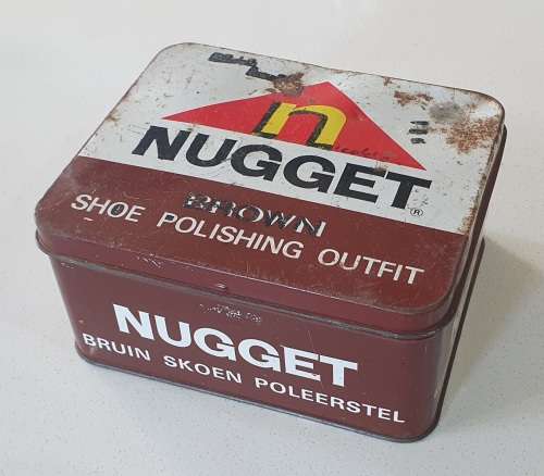 Tin NUGGET shoe polish tin as per photos was listed for 0.00 on 18 May at 21 01 by ItsMe2 in Bloemfontein ID 615068831