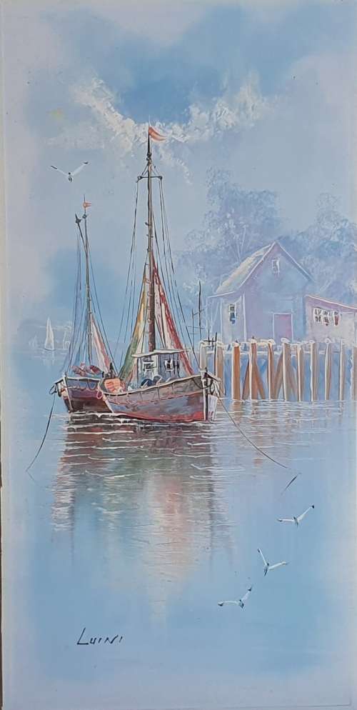 Oil painting by LUINI as per photos