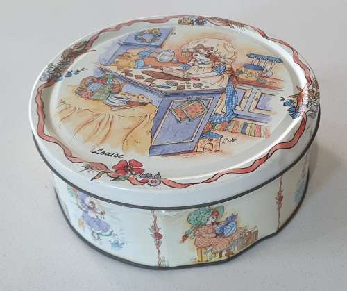 Butter cookies tin as per photos