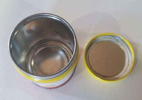 SNOWFLAKE baking powder tin as per photos