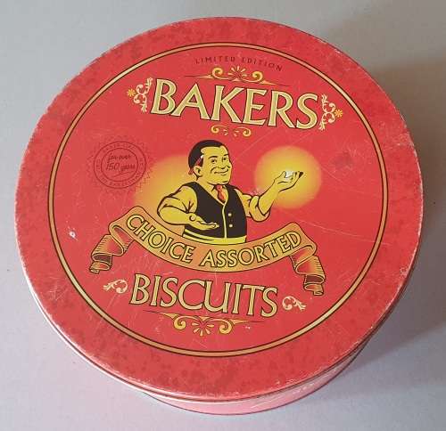 BAKERS tin as per photos