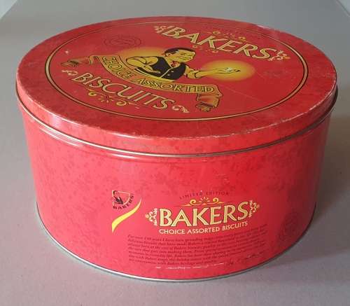 BAKERS tin as per photos