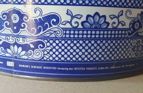 Large BAUMANN`S tin as per photos