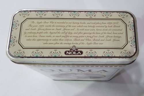 OUMA RUSKS tin as per photos