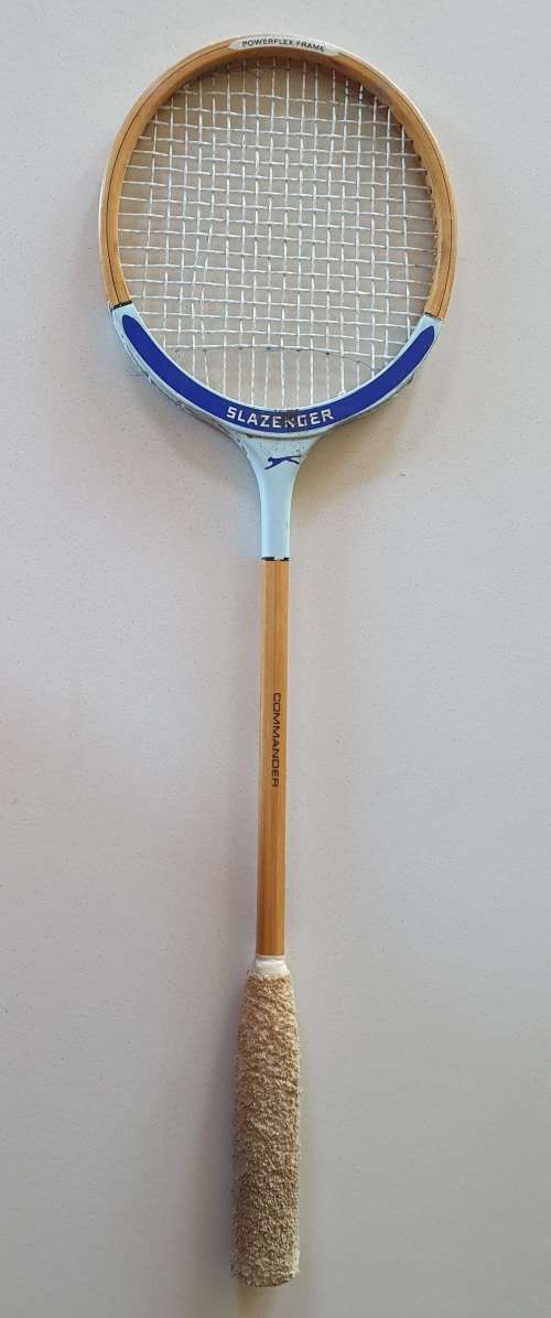 Vintage Slazenger commander squash racket as per photos