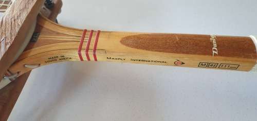 Vintage DUNLOP tennis racket as per photos