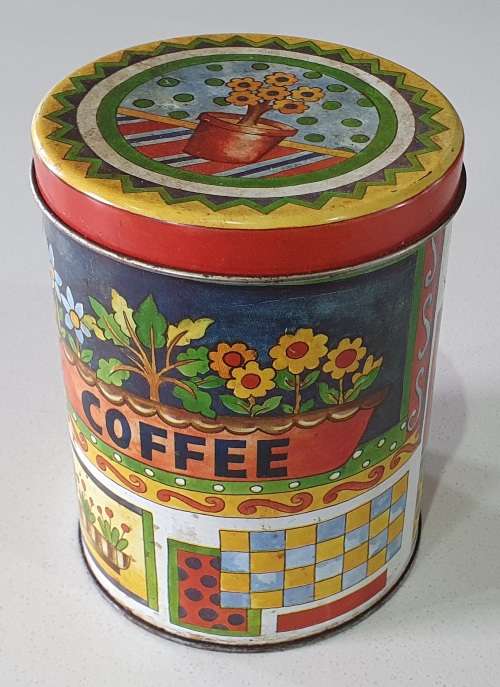 Regency Ware COFFEE tin as per photos