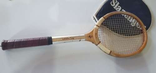 Vintage Slazenger tennis racket (bended) as per photos