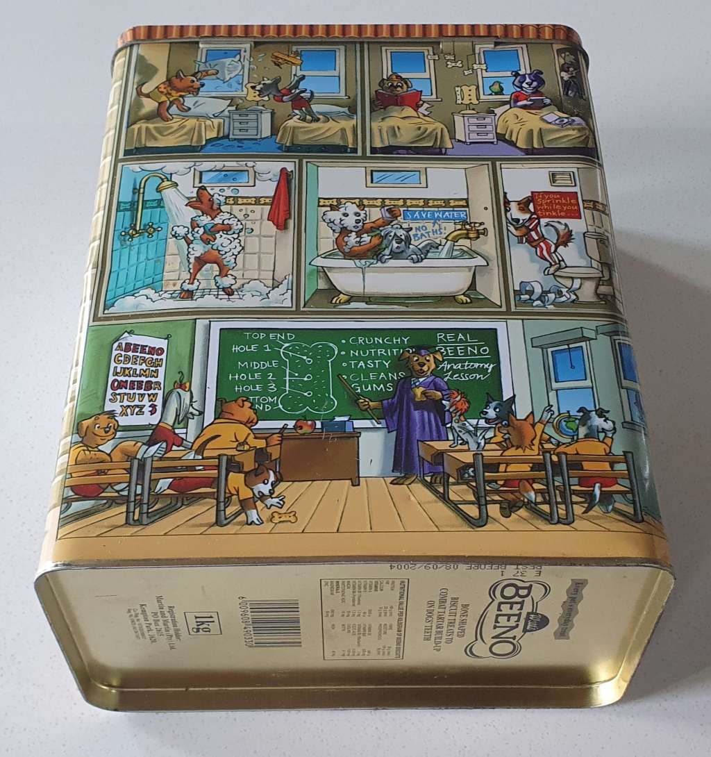 BEENO college tin as per photos